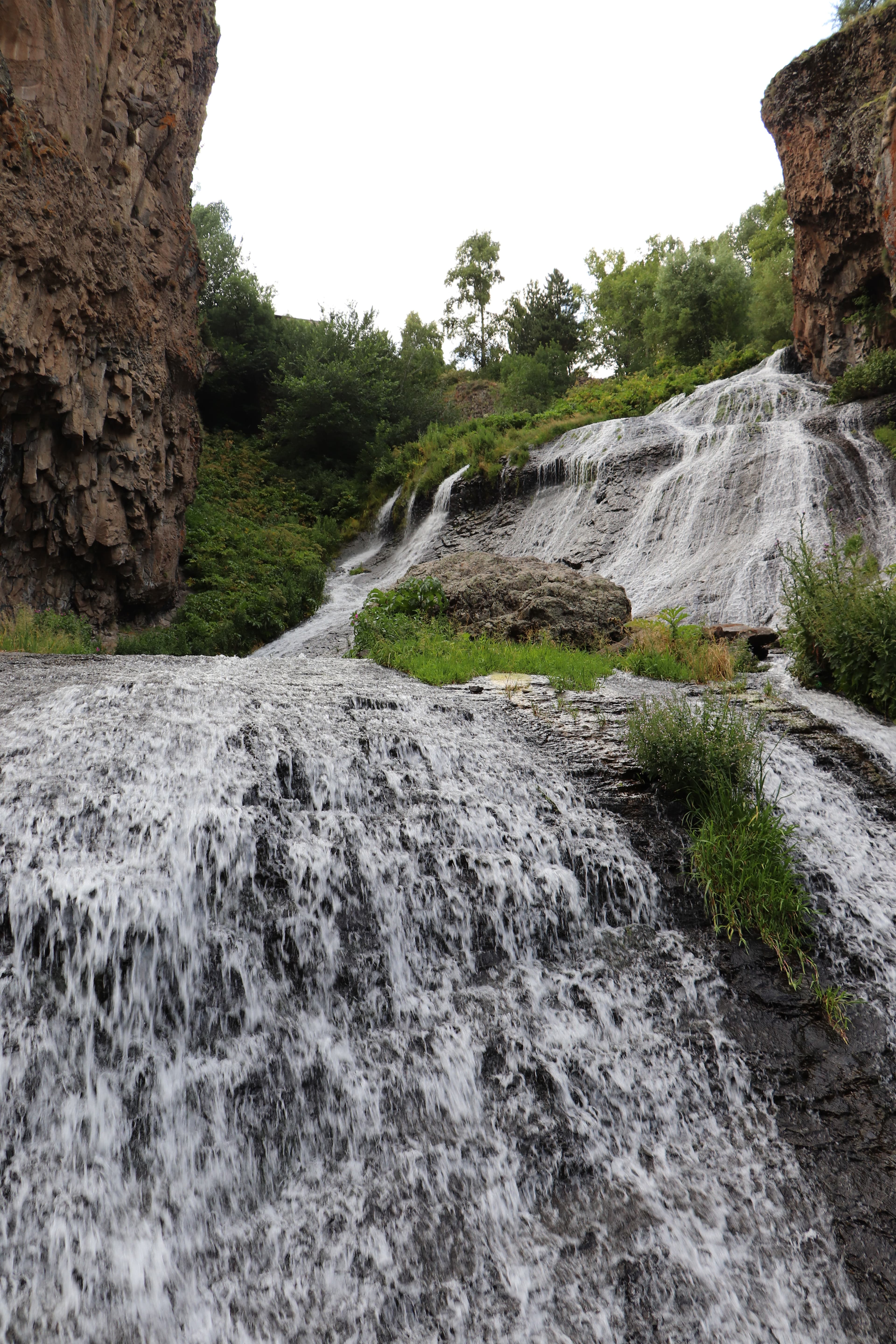Jermuk Waterfall in Armenia