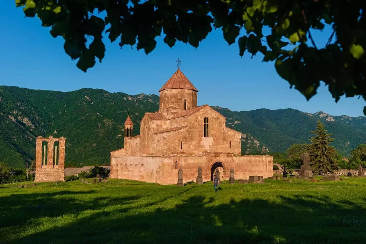 View of Odzun Basilica